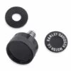 Harley Davidson Quick-Release Sitz Montagesatz Schwarz Glänzend