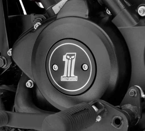 Harley Davidson Dark Custom Medaillon Linke Seite 2 Harley Davidson Dark Custom Medaillon Linke Seite – Bild 2