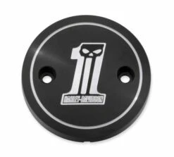 Harley Davidson Dark Custom Medaillon Linke Seite