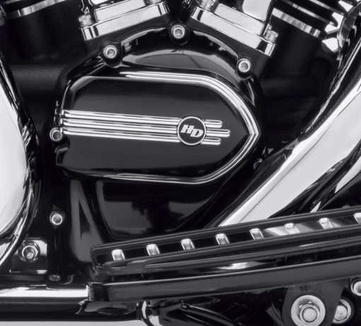 Harley Davidson Defiance Nockenwellenabdeckung Schwarz Cut 3 Harley Davidson Defiance Nockenwellenabdeckung Schwarz Cut – Bild 3