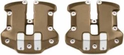 Harley Davidson Dominion Obere Rocker Box Covers Bronze Contrast Cut