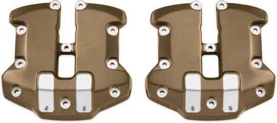 Harley Davidson Dominion Obere Rocker Box Covers Bronze Contrast Cut 1 Harley Davidson Dominion Obere Rocker Box Covers Bronze Contrast Cut