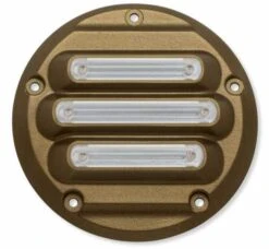 Harley Davidson Dominion Derby Deckel Bronze Contrast Cut