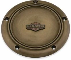 Harley Davidson Brass / Messing Derby Deckel