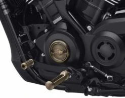 Harley Davidson Brass Medaillon Linke Seite -Sportster Meister Verkaufsgeschäft 25800091 31