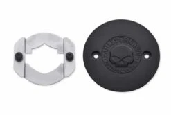 Harley Davidson Willie G Skull Right Side Medallion Schwarz