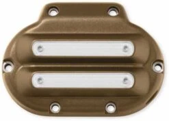 Harley Davidson Dominion Getriebe Side Cover Bronze Contrast Cut