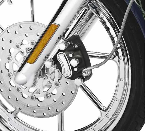 Harley Davidson Custom-Bolzenabdeckungen Für Bremssattel 2 Harley Davidson Custom-Bolzenabdeckungen Für Bremssattel – Bild 2