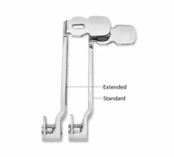 Harley Davidson Billet Bremshebel Vorverlegt Chrom -Sportster Meister Verkaufsgeschäft 41600012 3 harley1