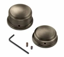 Harley Davidson Brass / Messing Achsmutter Cover Hinten