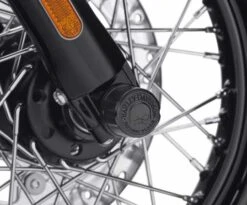 Harley Davidson Mutternkappen Für Vorderachse Willie G. Skull Schwarz -Sportster Meister Verkaufsgeschäft 43000096 31