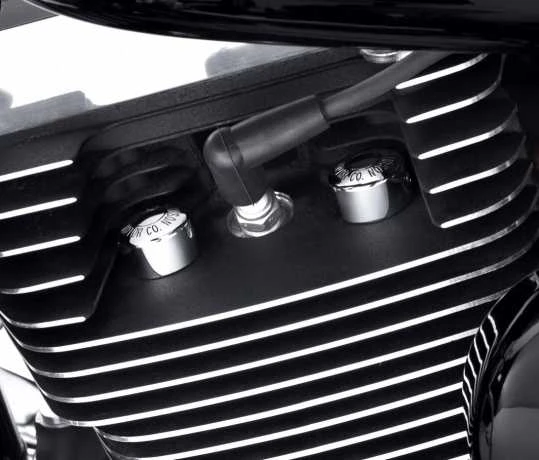 Harley Davidson Zylinderkopf Bolzenabdeckungen H-D Motor Co Chrom 2 Harley Davidson Zylinderkopf Bolzenabdeckungen H-D Motor Co Chrom – Bild 2