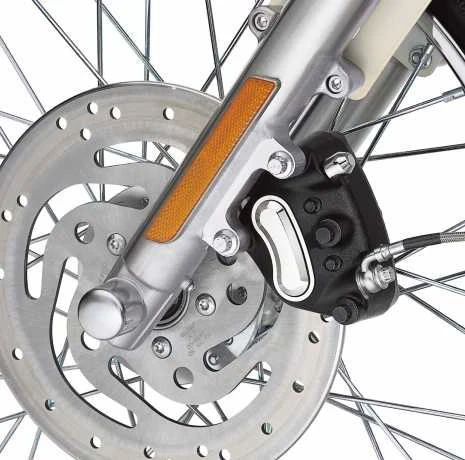 Harley Davidson Bremssatteleinsatz Classic Chrom 2 Harley Davidson Bremssatteleinsatz Classic Chrom – Bild 2