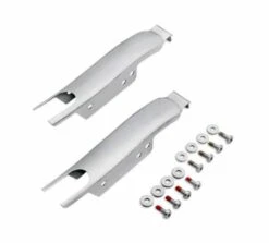 Harley Davidson Satteltaschen-Blendenleisten Slotted Chrom