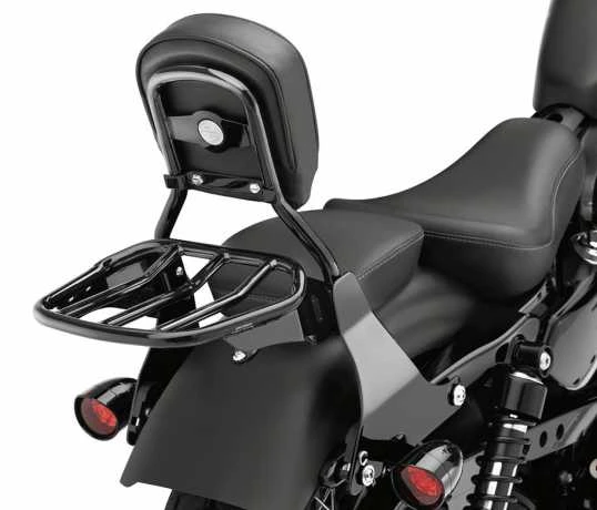 Harley Davidson Konischer Custom-Sport Gepäckträger Schwarz 1 Harley Davidson Konischer Custom-Sport Gepäckträger Schwarz