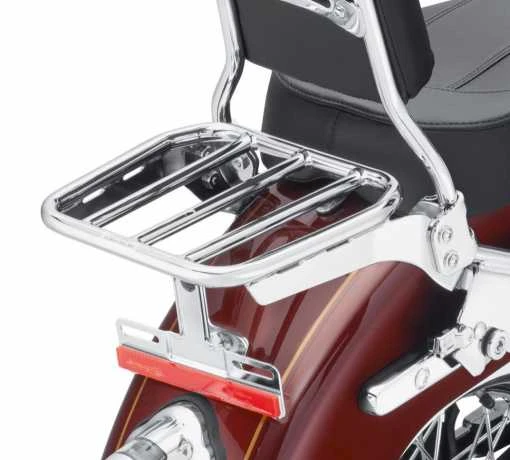 Harley Davidson Sport Gepäckträger Für HoldFast Sissy Bars Chrom 2 Harley Davidson Sport Gepäckträger Für HoldFast Sissy Bars Chrom – Bild 2