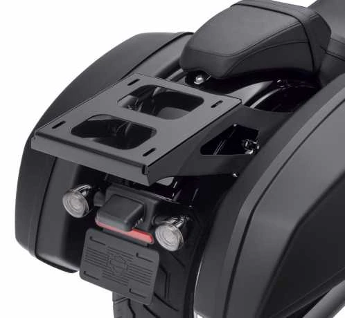 Harley Davidson HoldFast Two-Up Tour-Pak Träger Schwarz 2 Harley Davidson HoldFast Two-Up Tour-Pak Träger Schwarz – Bild 2