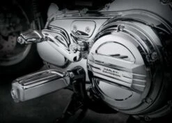 Harley Davidson Airflow Fußrasten Chrom -Sportster Meister Verkaufsgeschäft 50500435 42