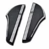 Harley Davidson Defiance Trittbretter Schwarz Cut