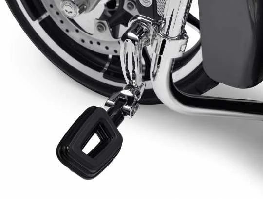 Harley Davidson Empire Fahrer Fußrasten Groß Schwarz 3 Harley Davidson Empire Fahrer Fußrasten Groß Schwarz – Bild 3