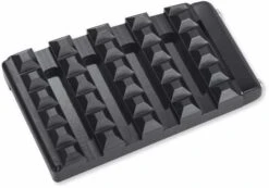 Harley Davidson Dominion Bremspedal Pad Groß Schwarz