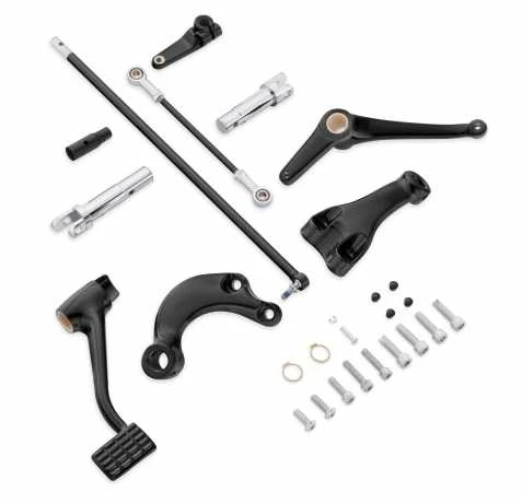 Harley Davidson Vorverlegte Fußrastenanlage Schwarz 1 Harley Davidson Vorverlegte Fußrastenanlage Schwarz