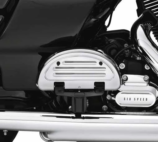 Harley Davidson Half-Moon Sozius Trittbrettwannen Chrom 2 Harley Davidson Half-Moon Sozius Trittbrettwannen Chrom – Bild 2