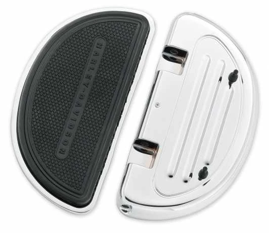 Harley Davidson Half-Moon Sozius Trittbrettwannen Chrom 1 Harley Davidson Half-Moon Sozius Trittbrettwannen Chrom