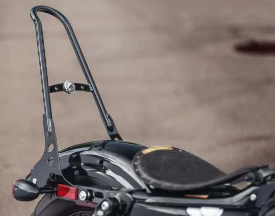 Harley Davidson Einteiliger Abnehmbarer Sissy Bar Bügel Schwarz 2 Harley Davidson Einteiliger Abnehmbarer Sissy Bar Bügel Schwarz – Bild 2