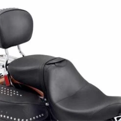 Harley Davidson Signature Sitz Mit Fahrerrückenlehne 16" Glatt -Sportster Meister Verkaufsgeschäft 51998 08 large 2