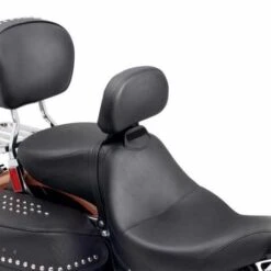 Harley Davidson Signature Sitz Mit Fahrerrückenlehne 16" Glatt -Sportster Meister Verkaufsgeschäft 51998 08 large 3