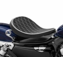 Harley Davidson Solo Federsattel Black Diamond 10.5" 8 Harley Davidson Solo Federsattel Black Diamond 10.5" -Sportster Meister Verkaufsgeschäft 52000114 3 harley