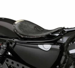 Harley Davidson Bobber Solo Sattel Schwarz Distressed -Sportster Meister Verkaufsgeschäft 52000277 3 harley1