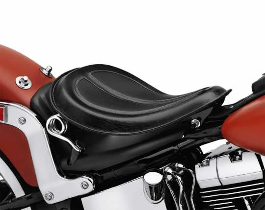 Harley Davidson Solo Leder Federsattel Schwarz 2 Harley Davidson Solo Leder Federsattel Schwarz – Bild 2