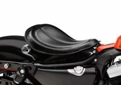 Harley Davidson Solo Leder Federsattel Schwarz 5 Harley Davidson Solo Leder Federsattel Schwarz -Sportster Meister Verkaufsgeschäft 52000279 harley3
