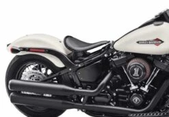 Harley Davidson Bobber Solo Sattel Leder Schwarz -Sportster Meister Verkaufsgeschäft 52000314 3