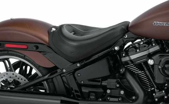 Harley Davidson Sundowner Solo Sitz 16.75", Grau Bestickt 2 Harley Davidson Sundowner Solo Sitz 16.75", Grau Bestickt – Bild 2
