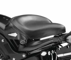 Harley Davidson Deluxe Leder Solo Federsattel Mit Nostalgic Einfassung -Sportster Meister Verkaufsgeschäft 52006 47b 3