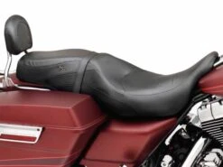 Harley Davidson Low Profile Leder-Schalensitz 15"
