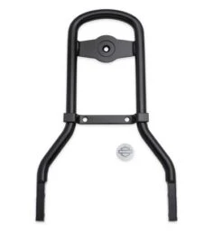 Harley Davidson Standard Round Bar Sissy Bar Bügel Schwarz