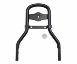 Harley Davidson Low Round Bar Sissy Bar Bügel Schwarz