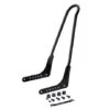 Harley Davidson Einteilige Rigid Mount Sissy Bar Groß 21" Schwarz