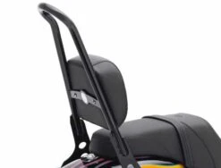 Harley Davidson Sozius Rückenpolster Leder Schwarz Glatt -Sportster Meister Verkaufsgeschäft 52631 07 2