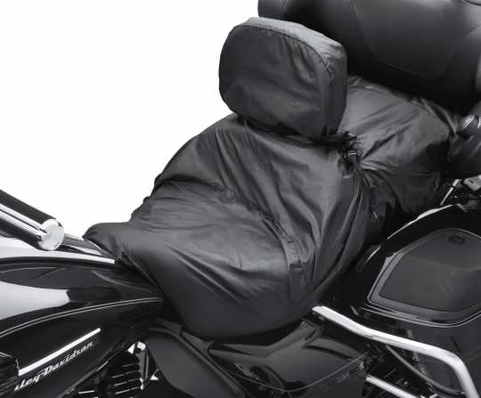 Harley Davidson Regenschutzplane Für Sitz Mit Fahrerrückenlehne 2 Harley Davidson Regenschutzplane Für Sitz Mit Fahrerrückenlehne – Bild 2