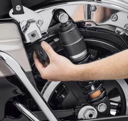 Harley Davidson Premium Stoßdämpfer Hand-Adjustable Low 3 Harley Davidson Premium Stoßdämpfer Hand-Adjustable Low – Bild 3