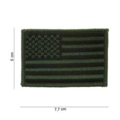 MCS Aufnäher Flagge USA Subdued 5x7,7cm
