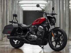 Harley Davidson Spiegel '66 Collection Rund Schwarz -Sportster Meister Verkaufsgeschäft 56000261 4 1