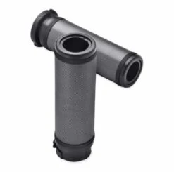 Harley Davidson Lenkergriffe Diamond Black 1" Für Lenkerendenspiegel