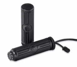 Harley Davidson Willie G Skull Lenkergriffe Beheizt Schwarz