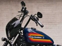 Harley Davidson Lenkergriffe Diamond Black -Sportster Meister Verkaufsgeschäft 56405 08 3